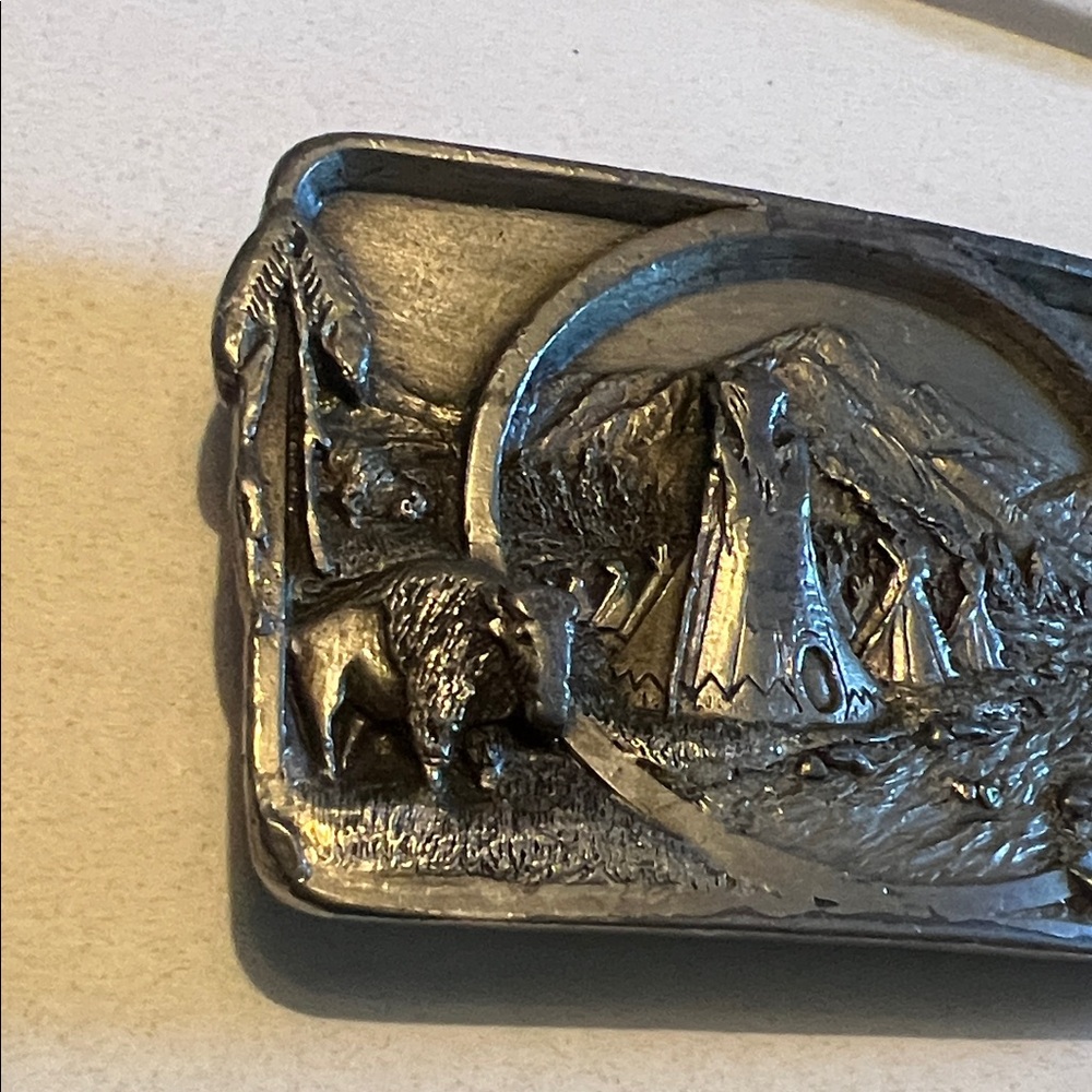 Siskiyou Silver Scenic Western Belt Buckle - Picture 5 of 8